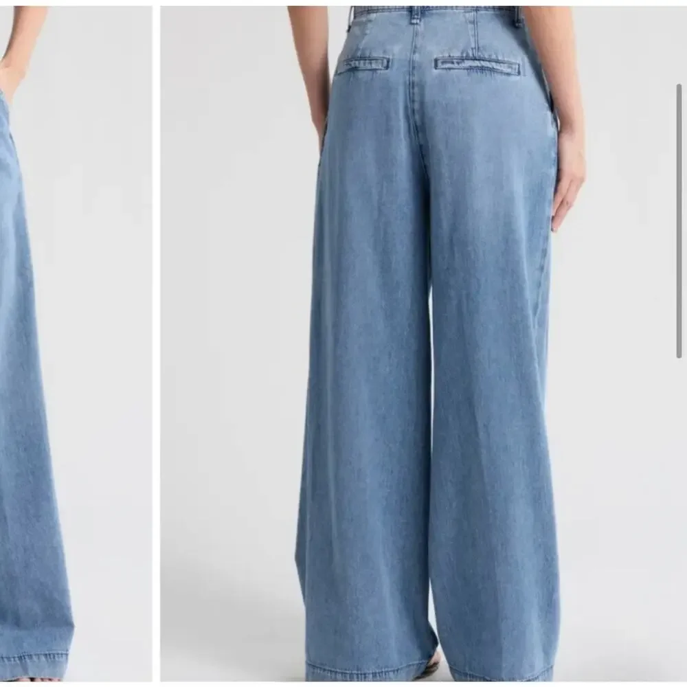 Rag & Bone Aurora Wide Leg High Waisted Trouser Denim Jeans Size 29